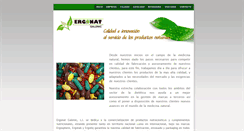 Desktop Screenshot of ergonat-galenic.com