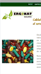 Mobile Screenshot of ergonat-galenic.com